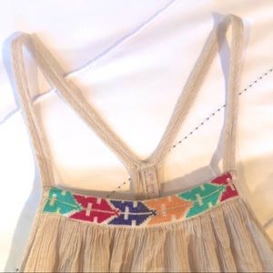 Free People Embroidered Boho Summer Dress